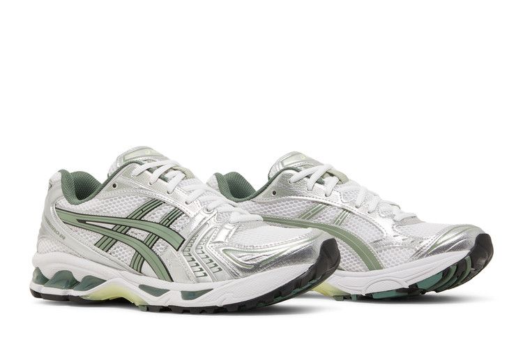 Gel-Kayano 14 White Pure Silver Slate Grey Sage - 1201A019-107