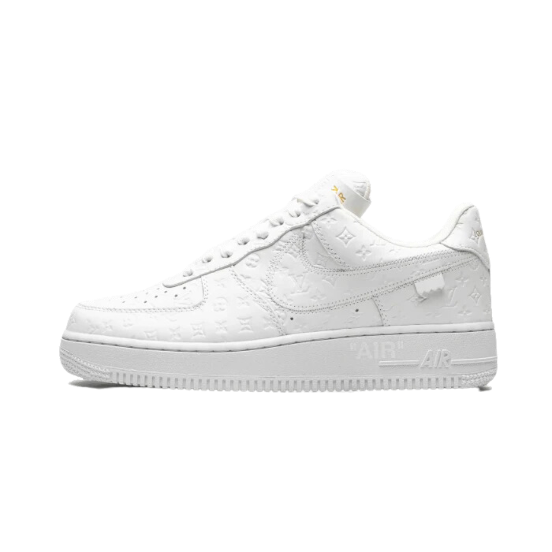 Louis Vuitton x Nike Air Force 1 Mid White | Size 5.5, Sneaker