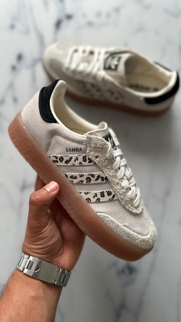 adidas Sambae Leopard Off White (Women's)
