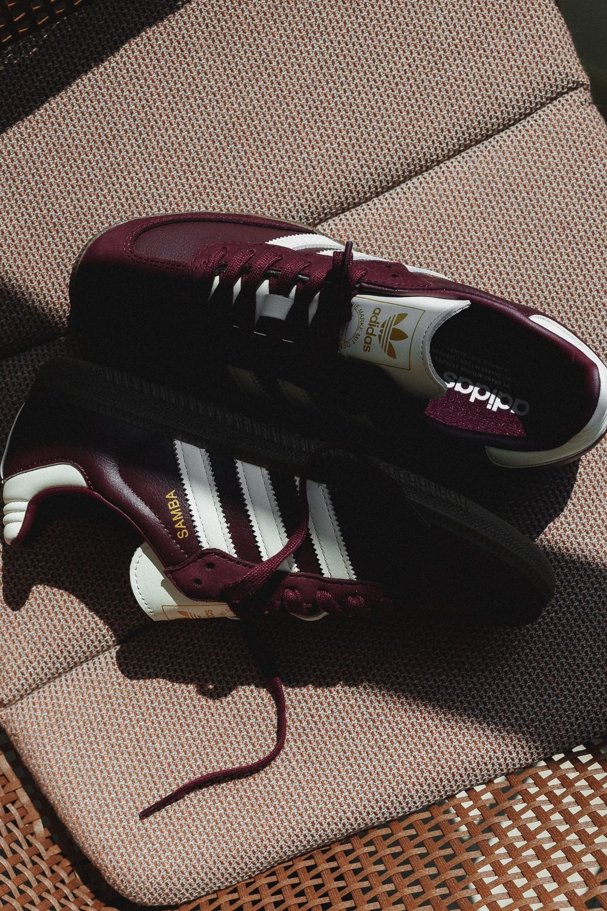 adidas Samba OG Maroon Off White Gum (Women's)