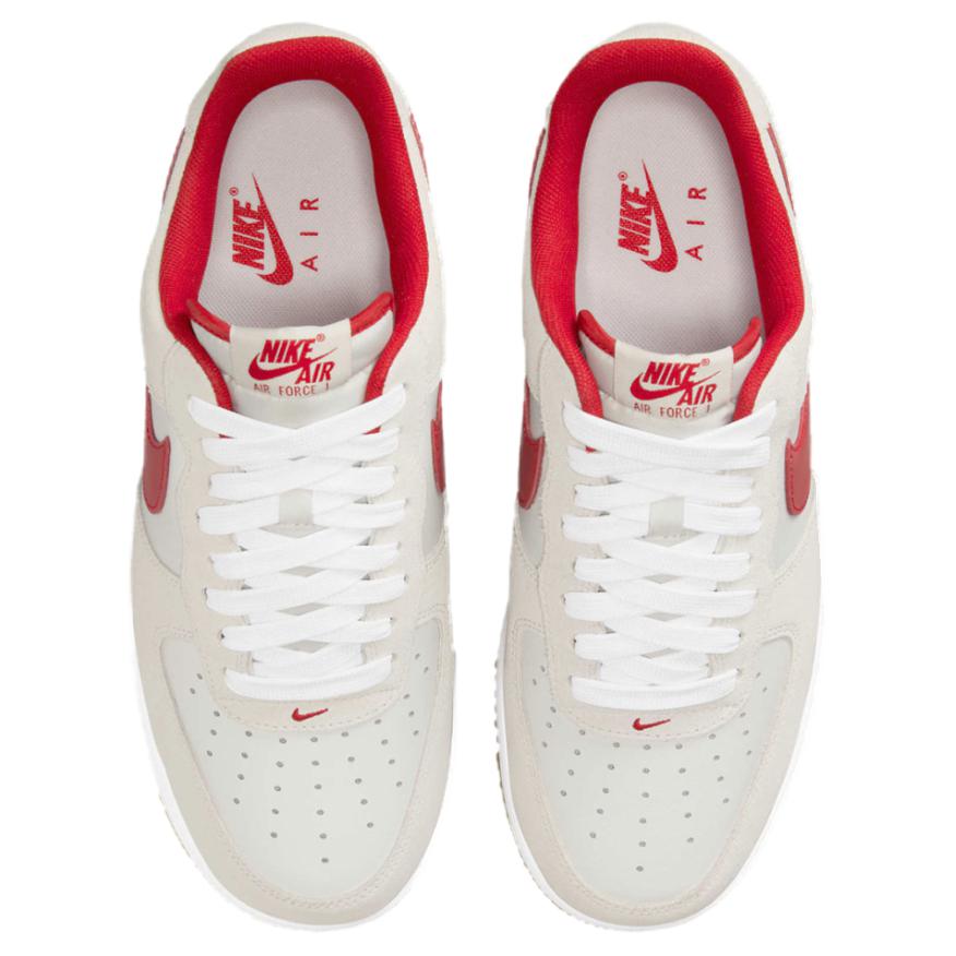 Nike Air Force 1 Low '07 LV8 Summit White Varsity Red Gum