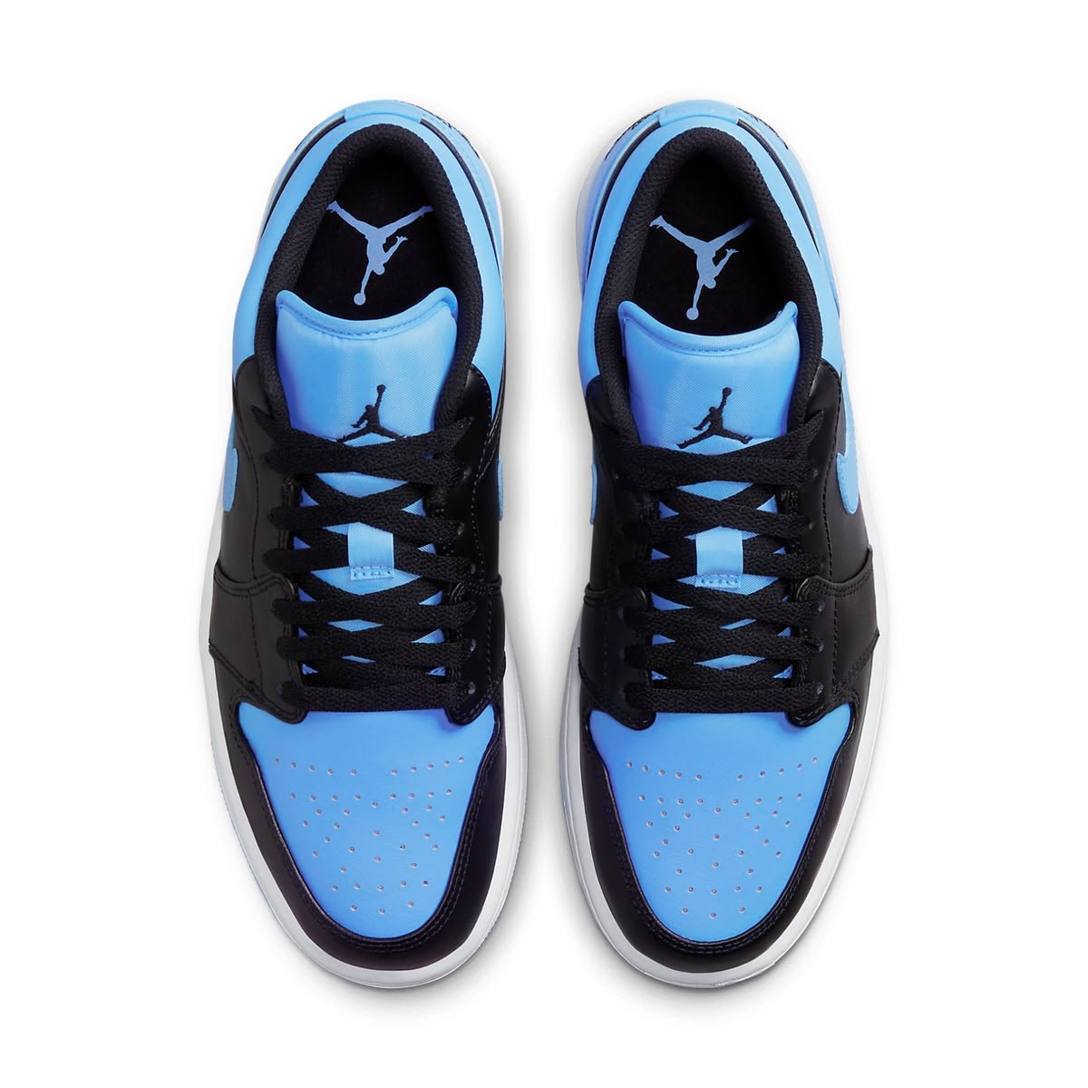 Jordan 1 Low Black University Blue
