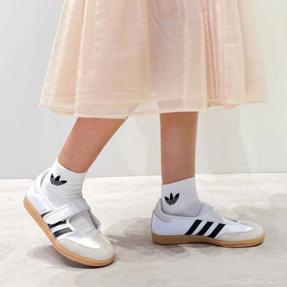 adidas Samba Jane White Black Gum (Women's)