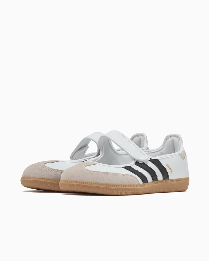adidas Samba Jane White Black Gum (Women's)