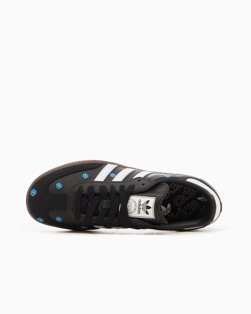 adidas Samba Light Blue Floral Core Black (Women's)