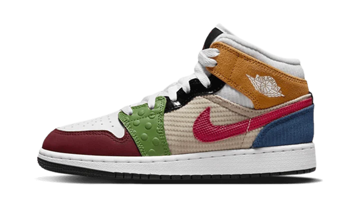 Jordan 1 Mid SE Messy Room (GS)