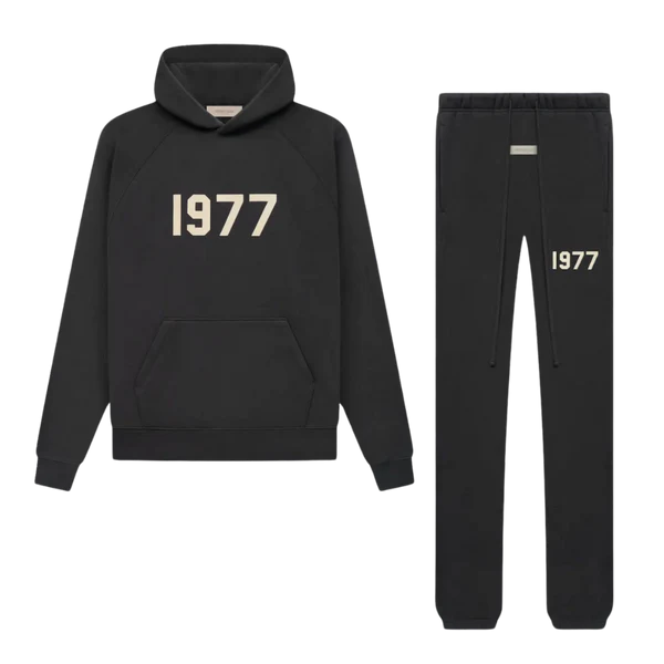 Fear of God Essentials 1977 Iron Black Full set