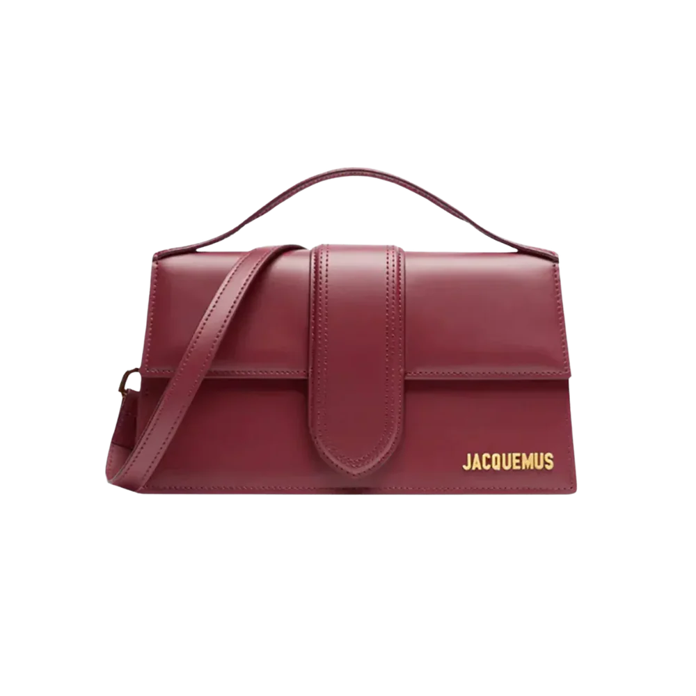 Jacquemus Le Grand Bambino Bordeaux