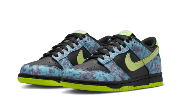 Nike Dunk Low SE Acid Wash Baltic Blue Volt (GS)