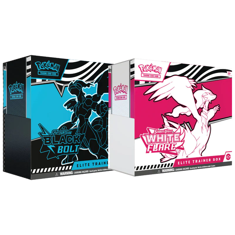 Pokémon Black Bolt & White Flare Elite Trainer Box