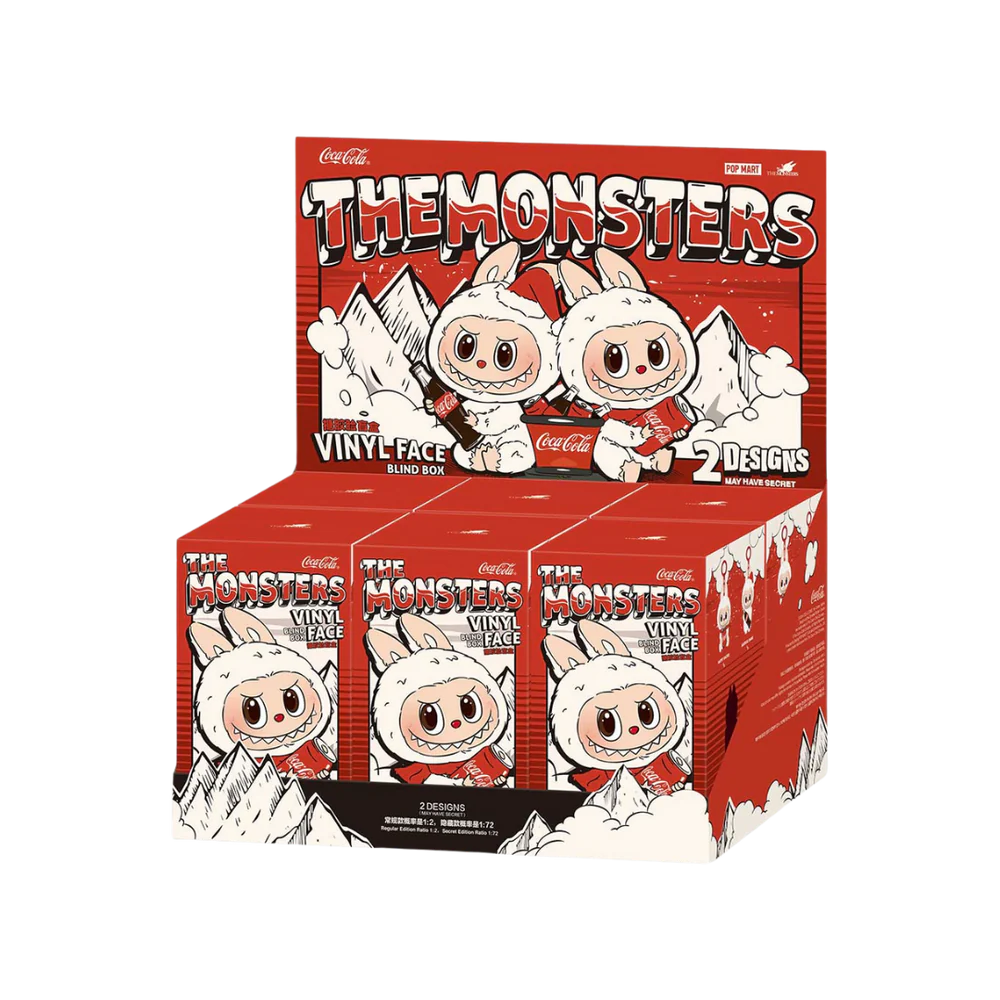 Pop Mart Labubu The Monsters Coca Cola Series Vinyl Face Single Blind Box