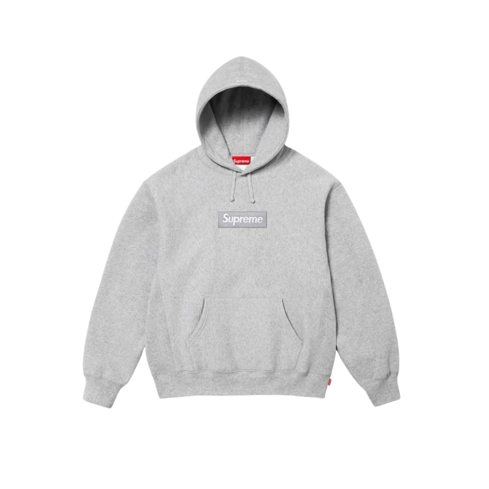 Supreme Box Logo Hooded Sweatshirt Sweatshirt (FW24) Heather Grey