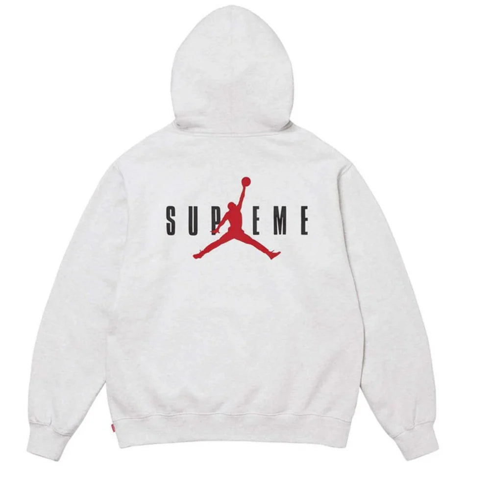 Supreme x Jordan Hoodie Grey