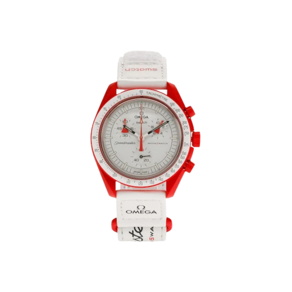 Swatch x Omega Bioceramic Moonswatch Mission to Mars