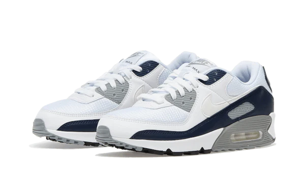 Nike Air Max 90 White Grey Obsidian (GS)