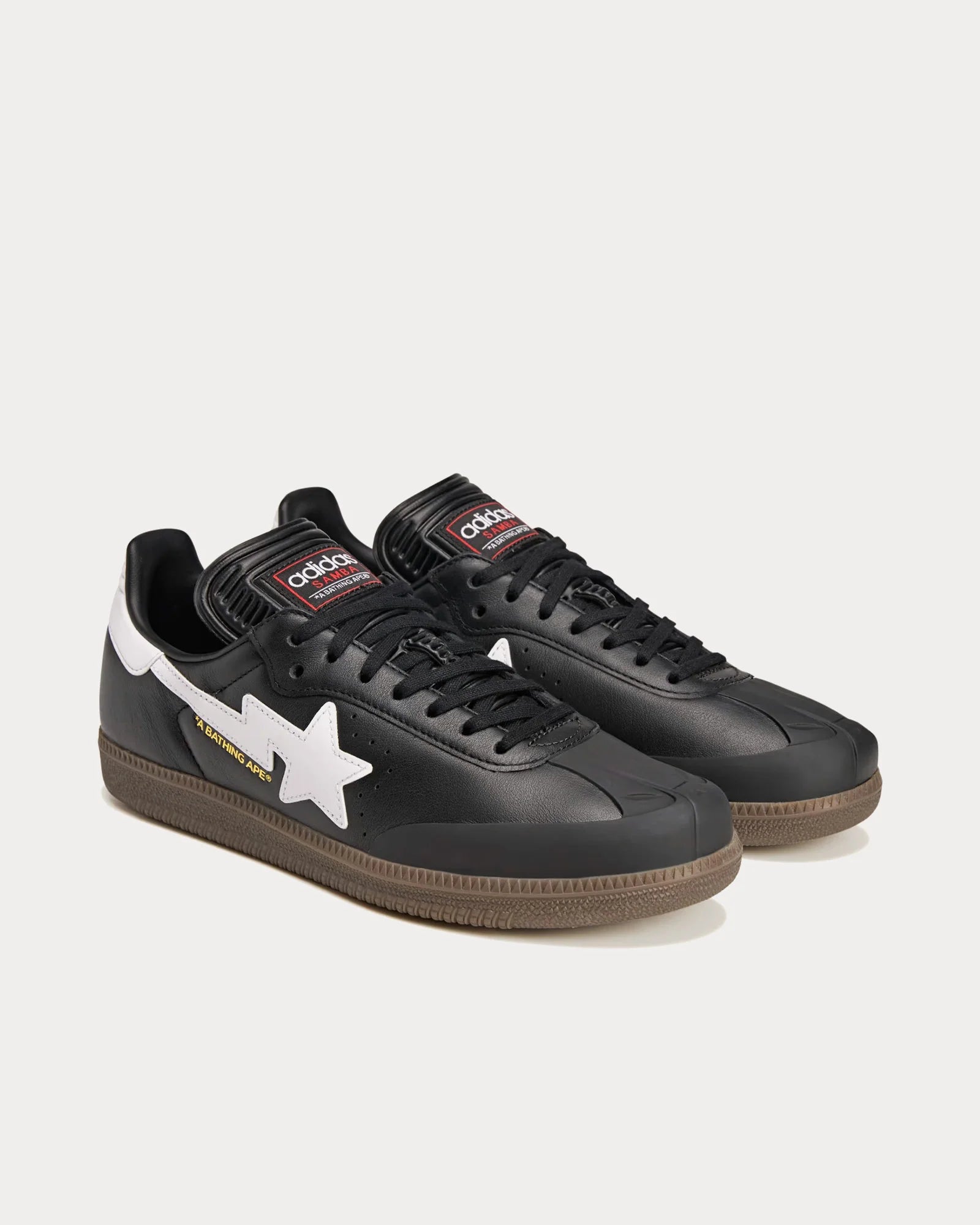 adidas Samba Bape Black White Gum