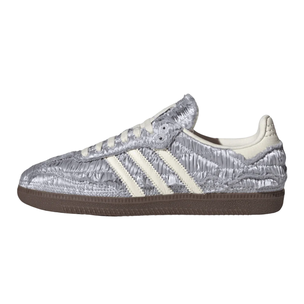 adidas Samba OG Caroline Hu Satin Silver Metallic