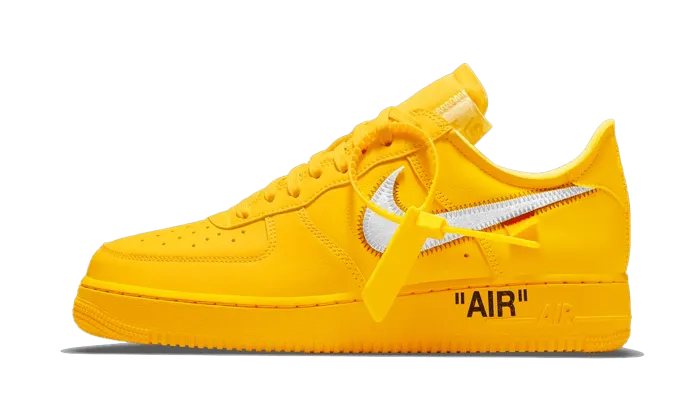 Air Force 1 Low Off-White University Gold Metallic Silver - DD1876-700