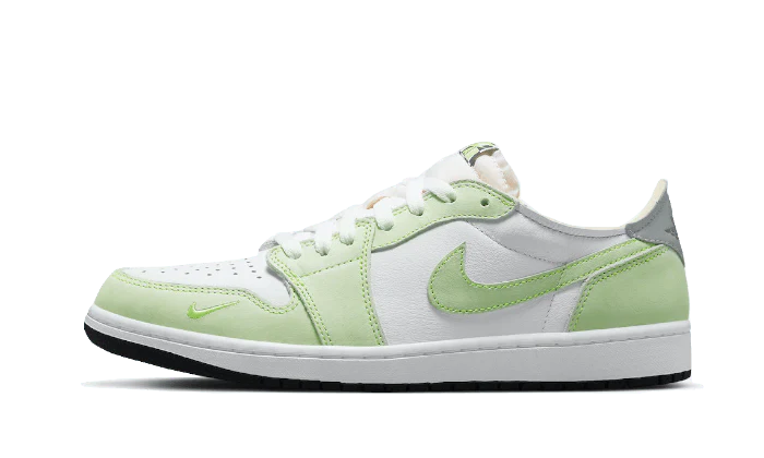 Jordan 1 Retro Low White Ghost Green Black