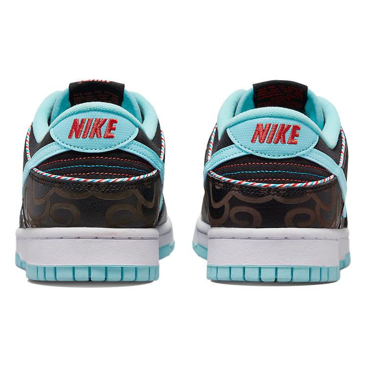 Nike Dunk Low SE Barber Shop Black