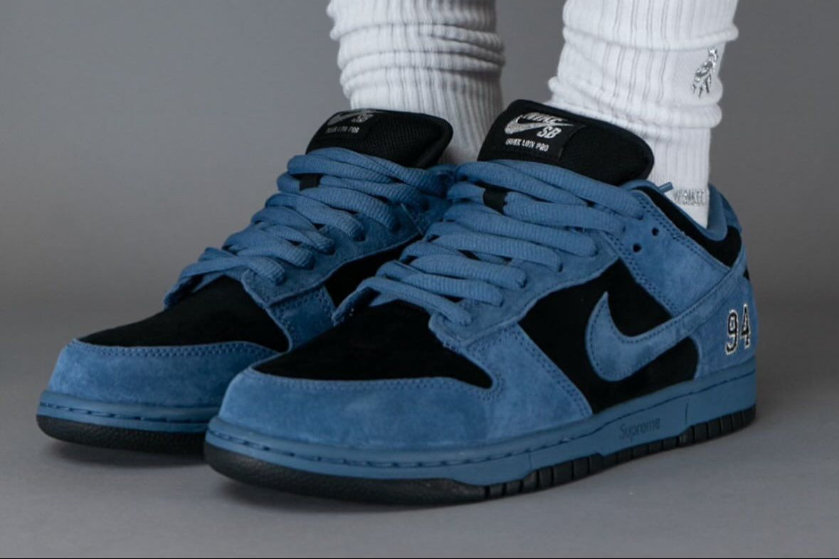 Nike SB Dunk Low Supreme 94 Ocean Fog
