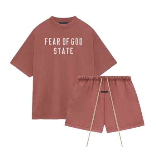 Fear of God Essentials Crimson Summer Set