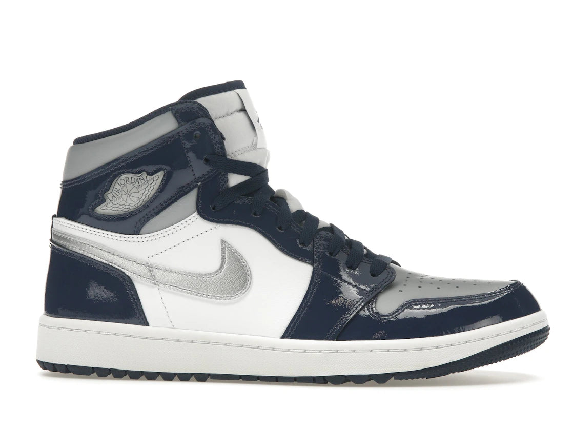 Air Jordan 1 Retro High Golf Patent Midnight Navy