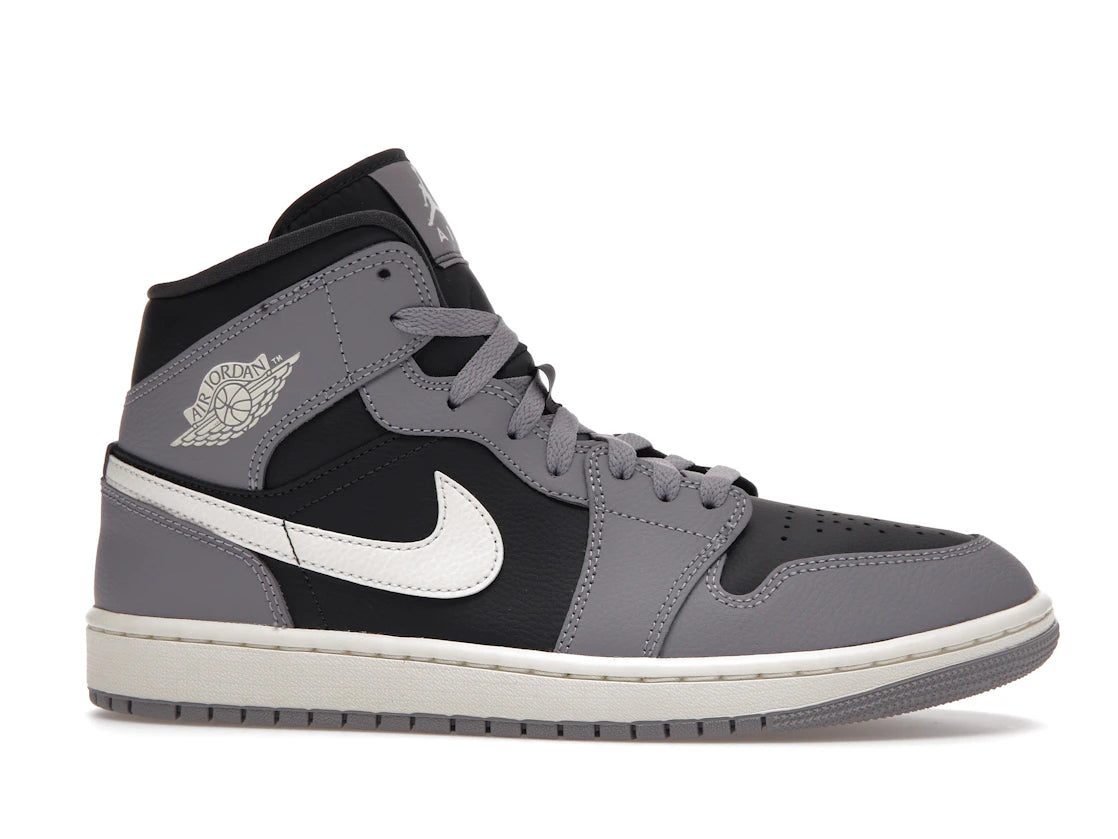 Air Jordan 1 Mid Cement Grey