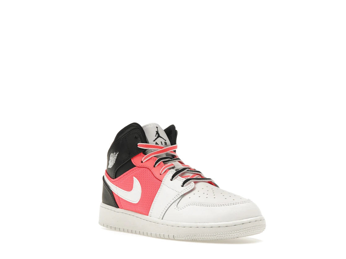 Air Jordan 1 Mid SE White Black Infrared