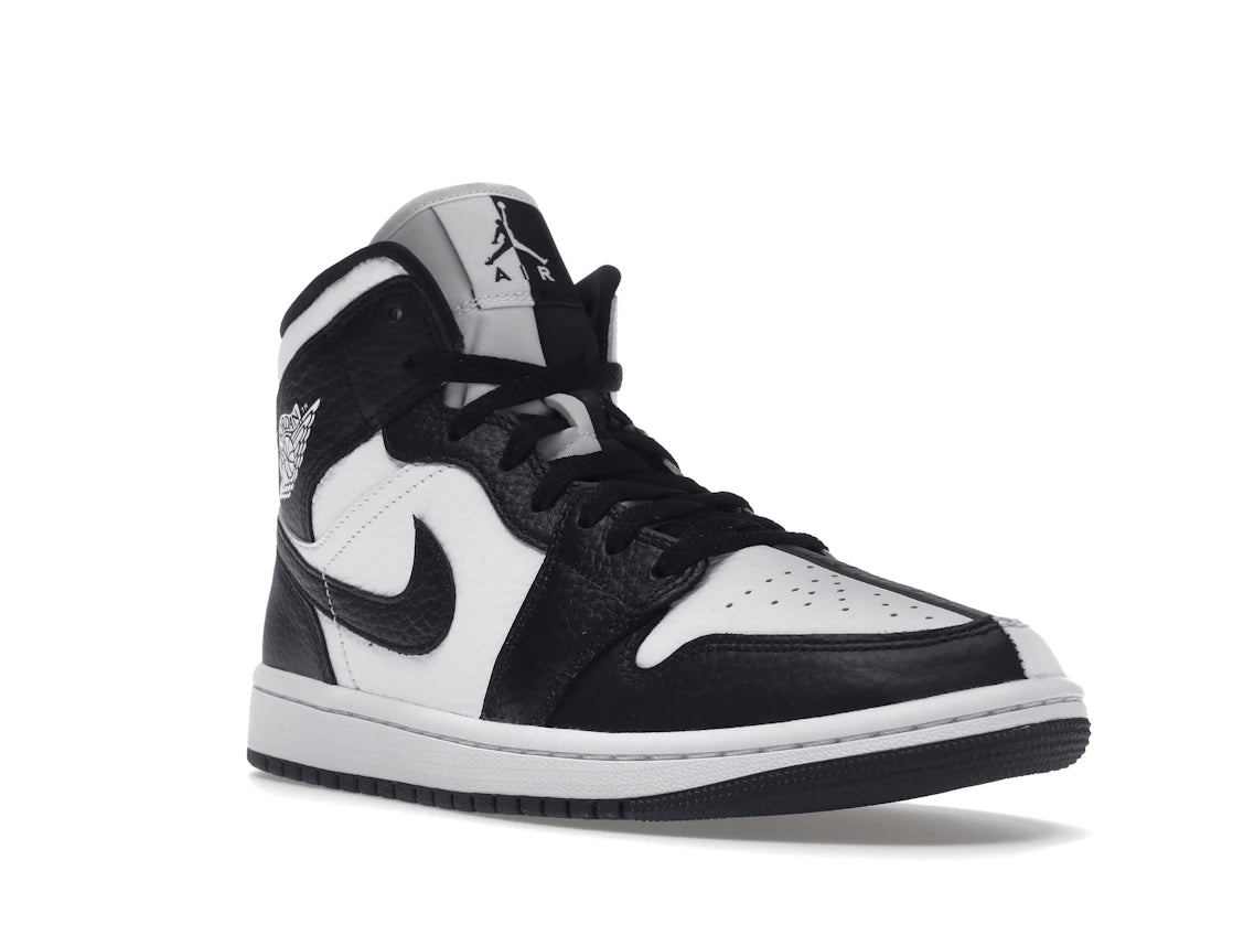 Air Jordan 1 Mid Split Black White