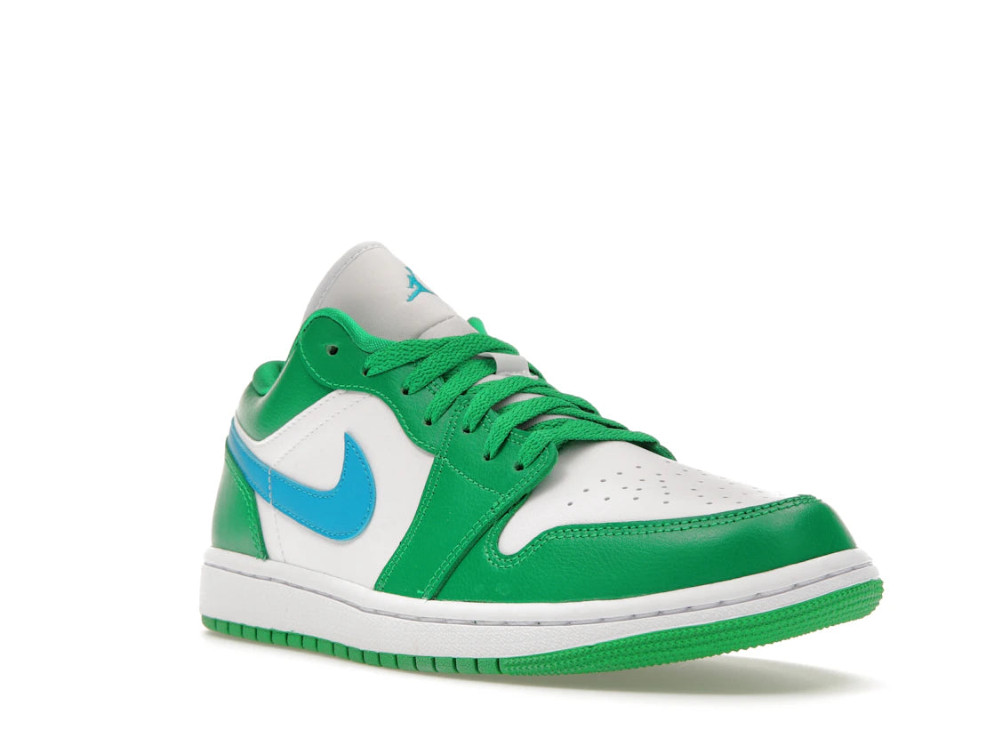 Air Jordan 1 Low Lucky Green Aquatone