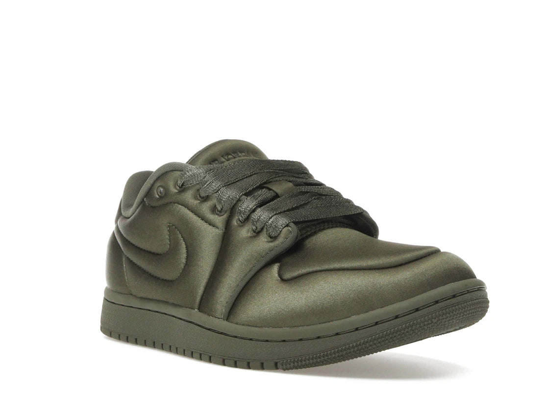 Air Jordan 1 Low Method of Make Satin Medium Olive