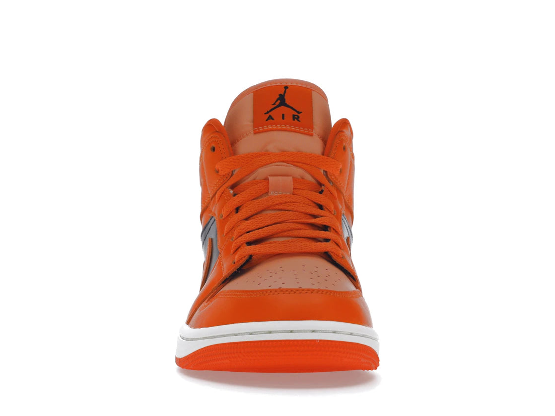 Air Jordan 1 Mid SE Rush Orange Crimson Bliss