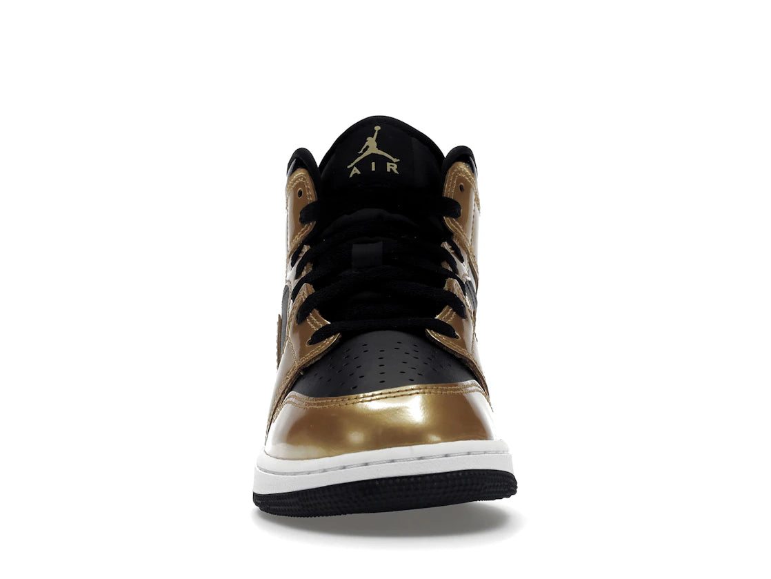 Air Jordan 1 Mid SE Metallic Gold Black