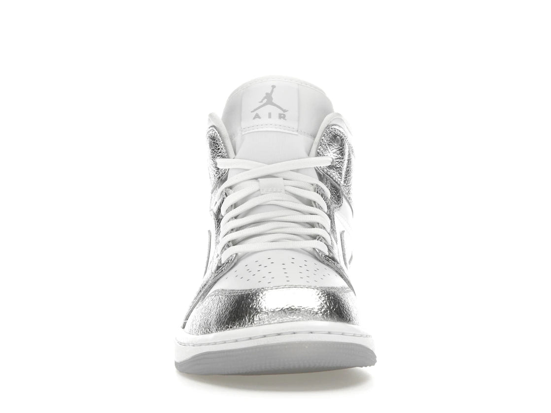 Air Jordan 1 Mid SE Metallic Silver
