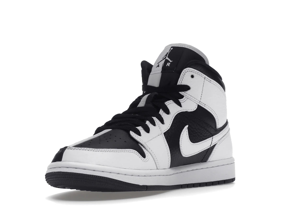 Air Jordan 1 Mid Split Black White