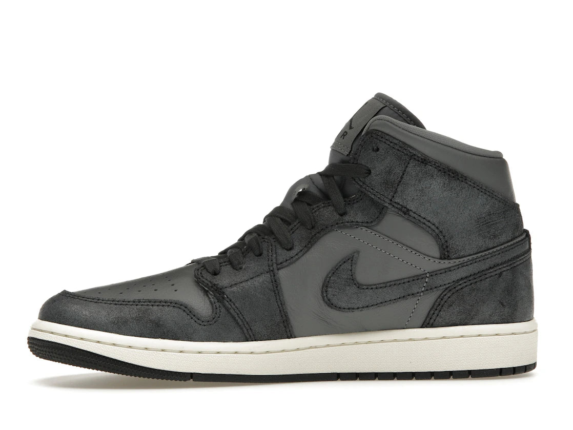 Air Jordan 1 Mid Distressed Smoke Grey