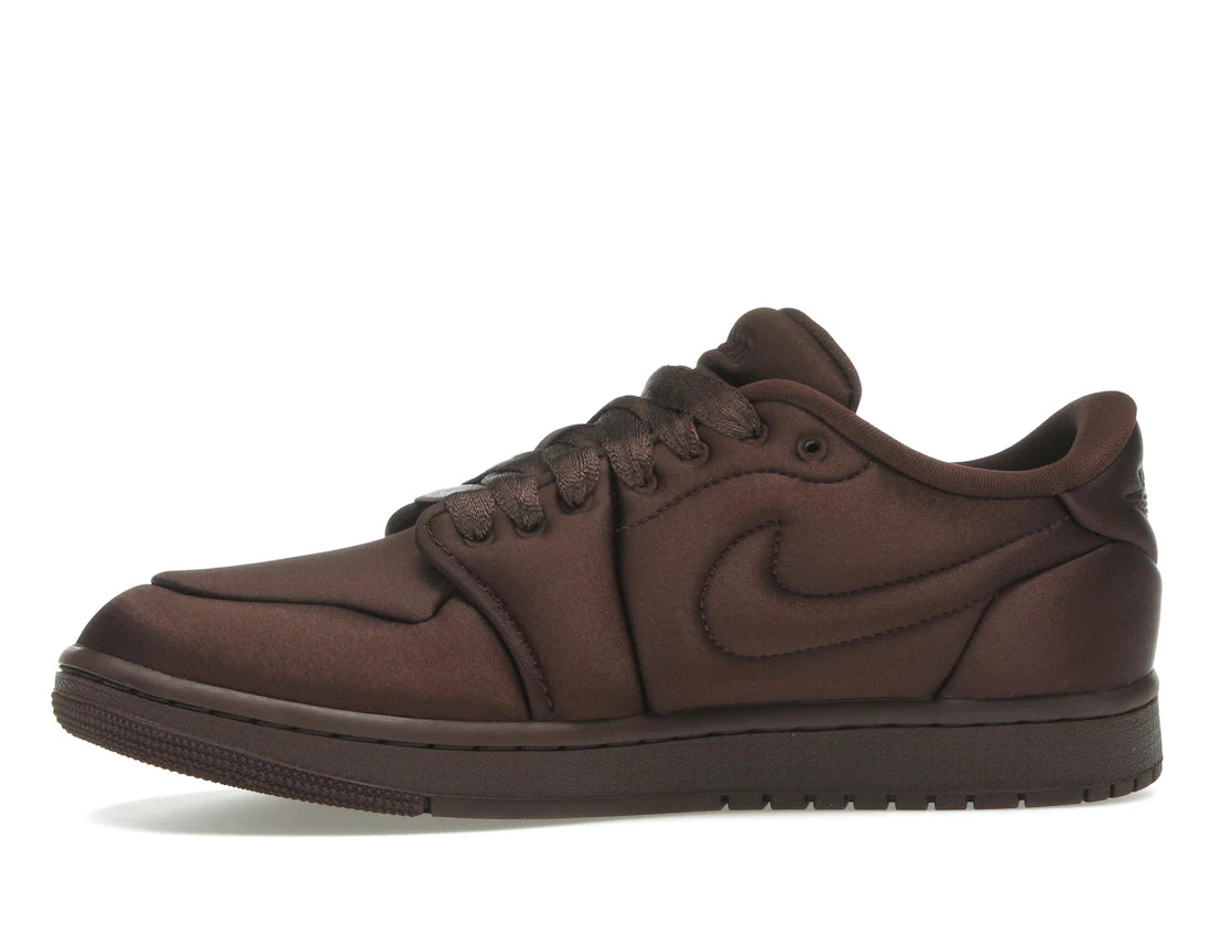 Air Jordan 1 Low Method of Make Satin Earth