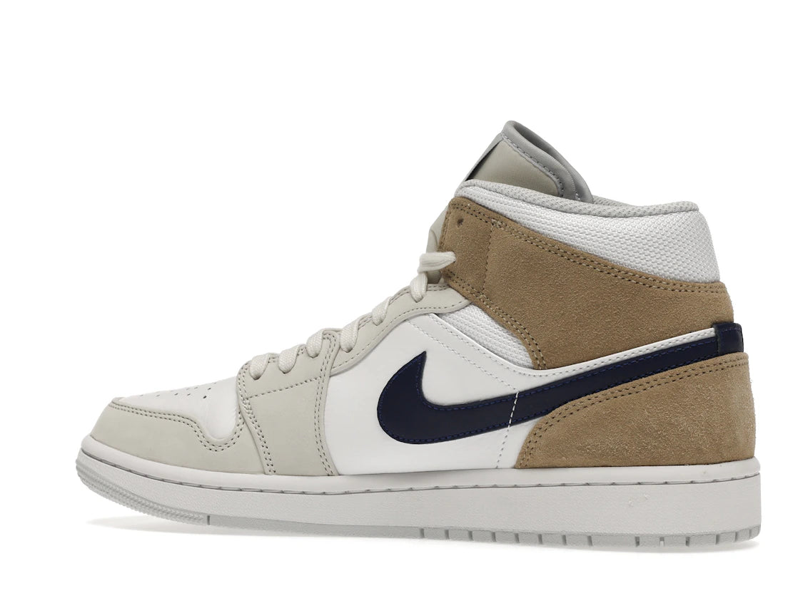 Air Jordan 1 Mid Tan Suede