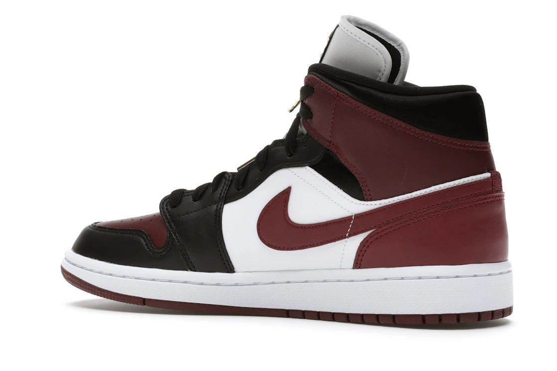 Air Jordan 1 Mid SE Black Dark Beetroot