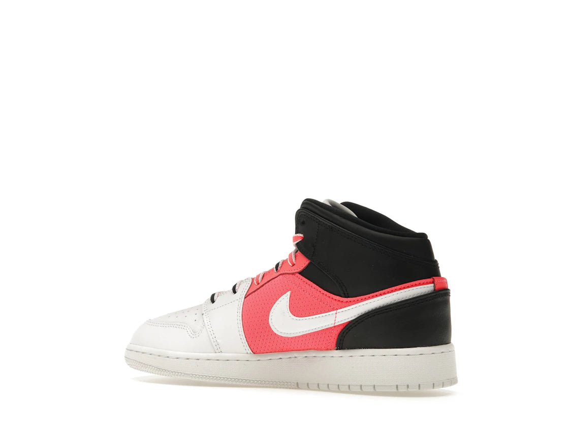 Air Jordan 1 Mid SE White Black Infrared