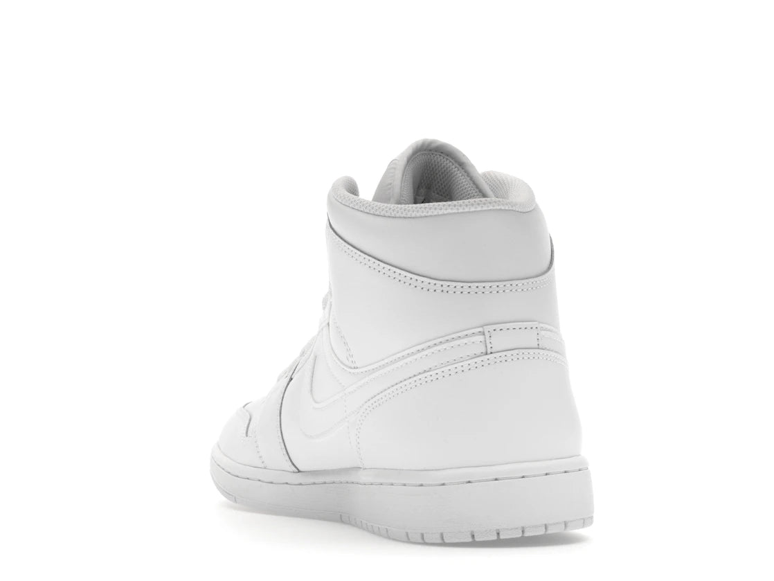 Air Jordan 1 Mid Triple White