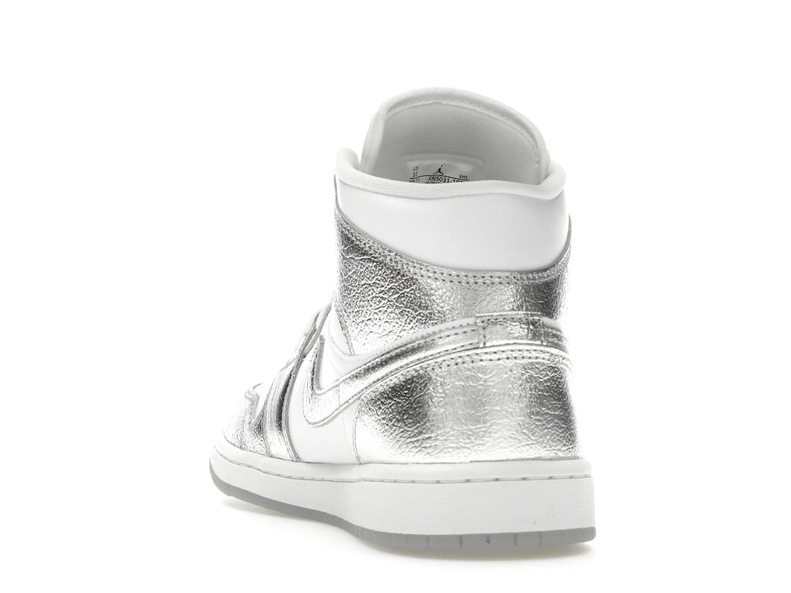 Air Jordan 1 Mid SE Metallic Silver