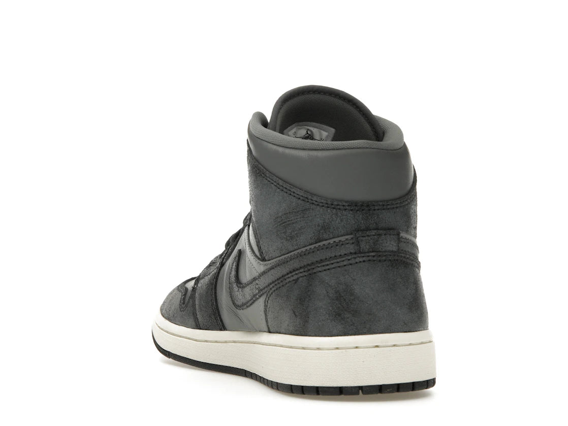 Air Jordan 1 Mid Distressed Smoke Grey