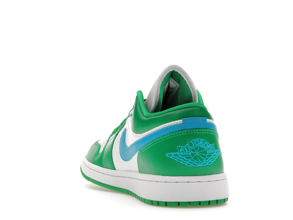 Air Jordan 1 Low Lucky Green Aquatone