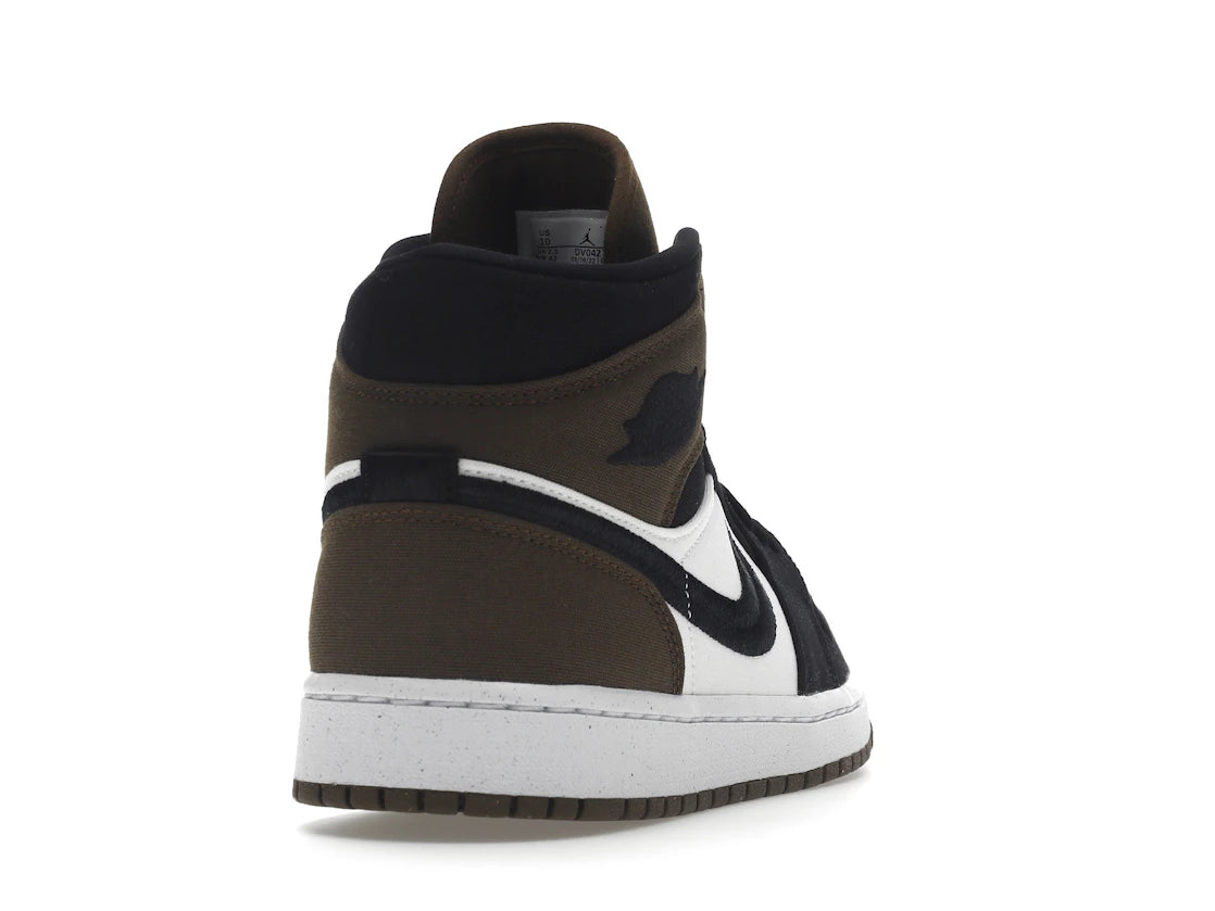 Air Jordan 1 Mid Olive Toe