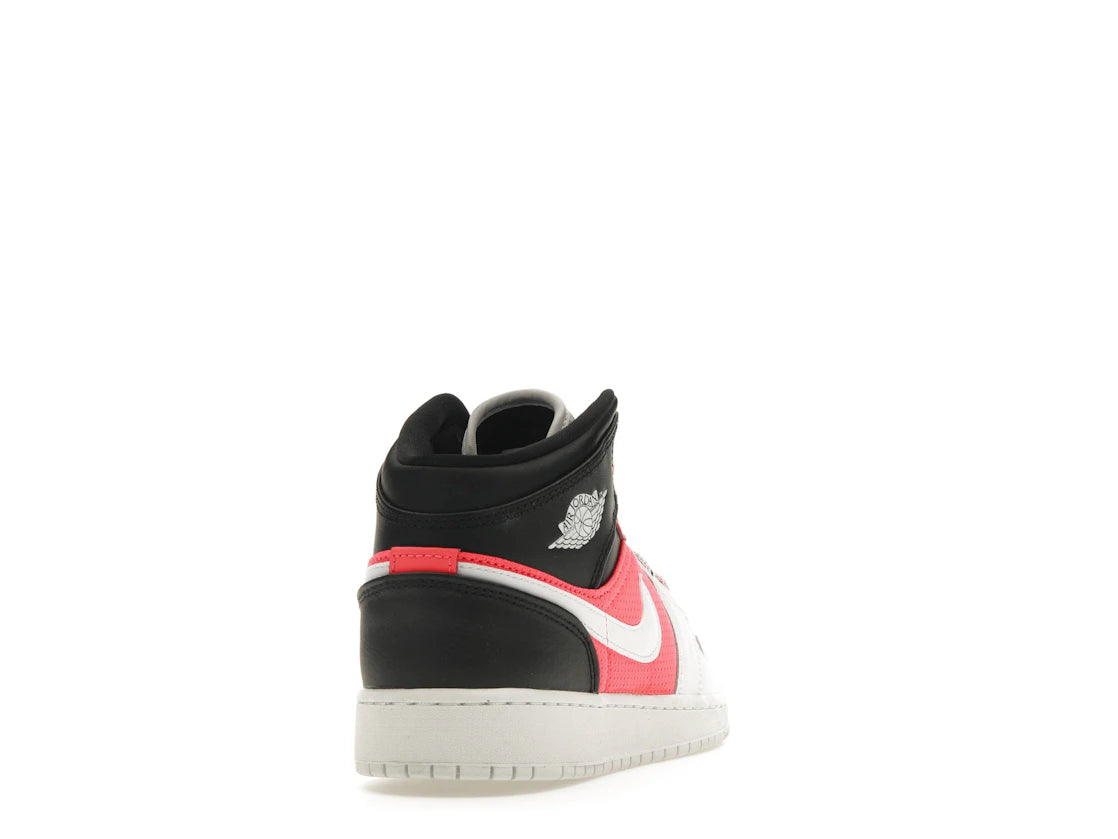 Air Jordan 1 Mid SE White Black Infrared