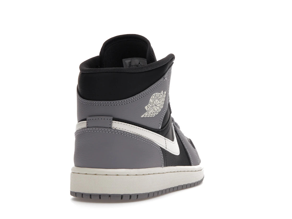Air Jordan 1 Mid Cement Grey
