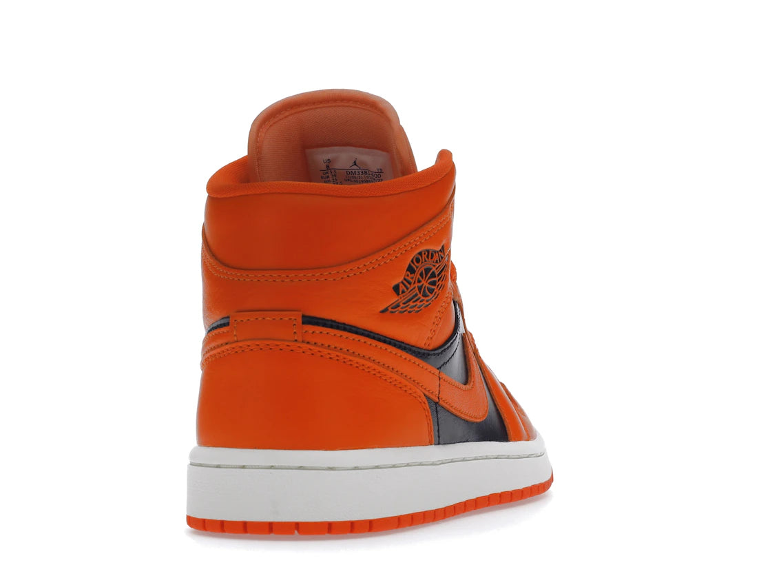 Air Jordan 1 Mid SE Rush Orange Crimson Bliss
