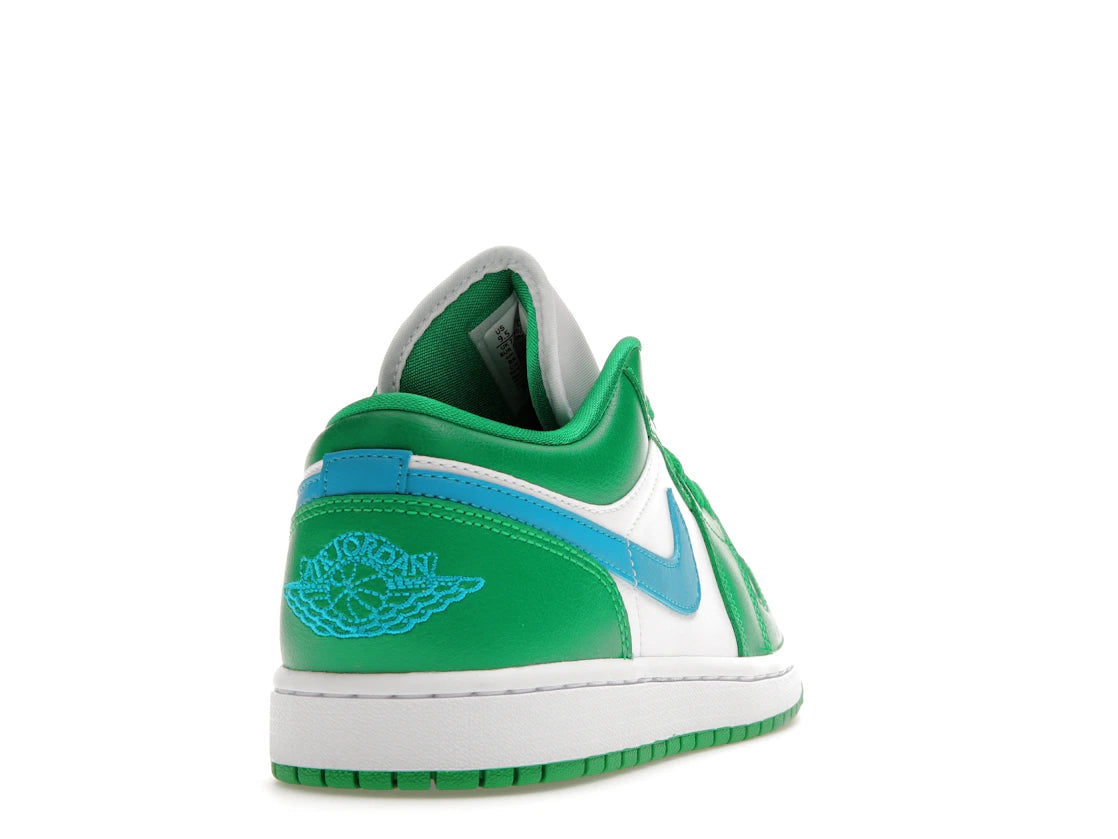 Air Jordan 1 Low Lucky Green Aquatone